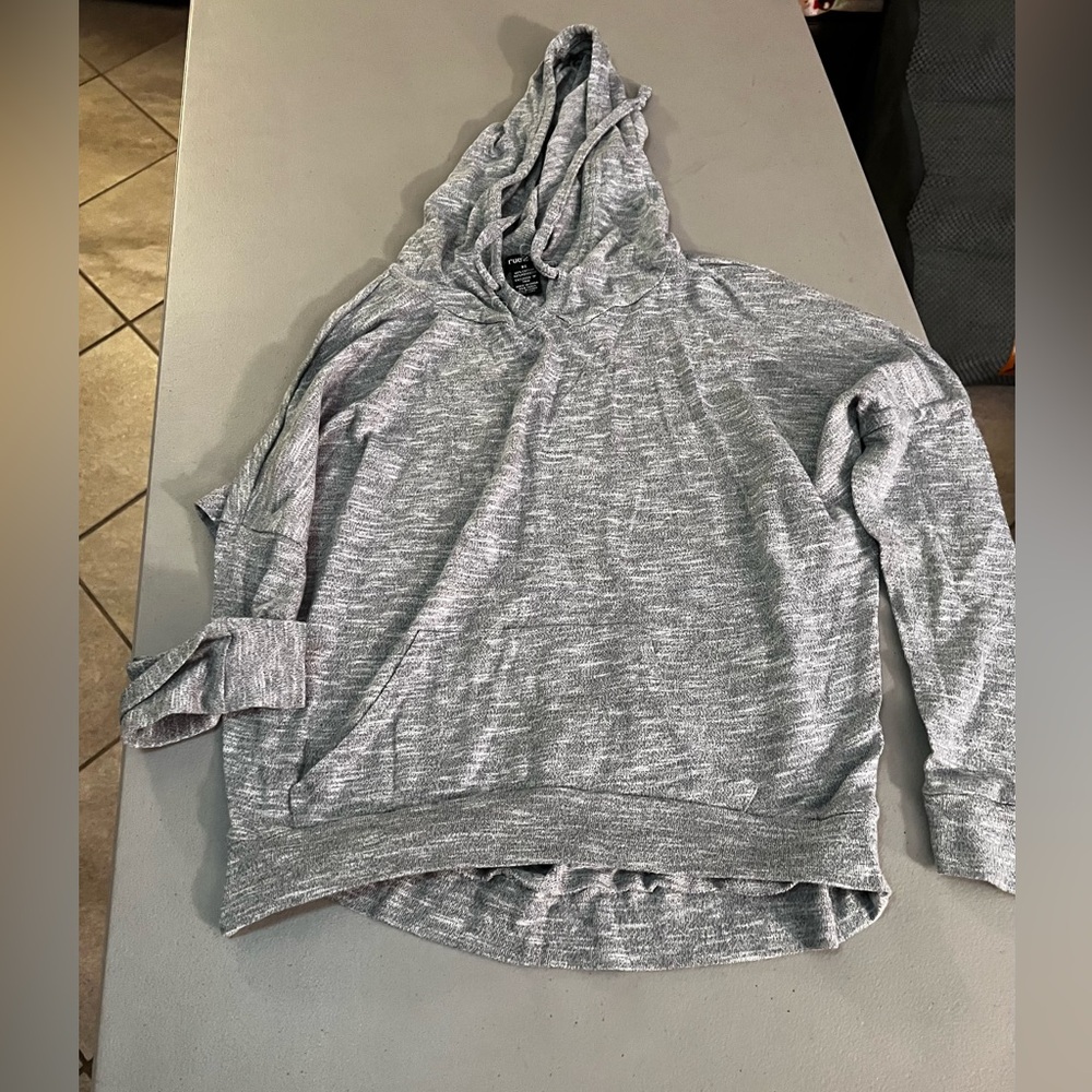 Rue 21 grey long sleeve hoodie